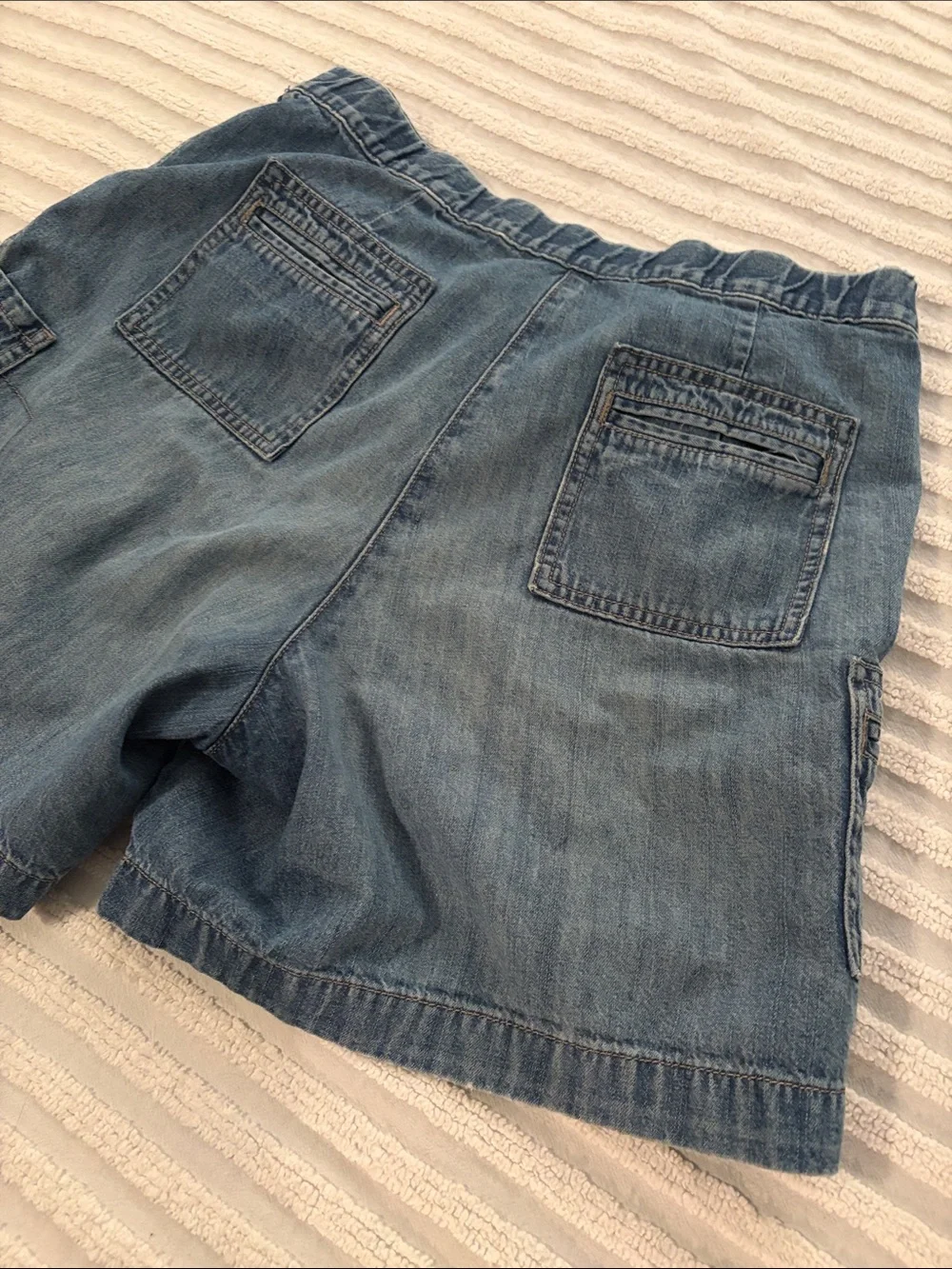 J Jill Denim Cargo Shorts size 8